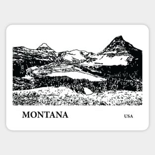 Montana USA Sticker